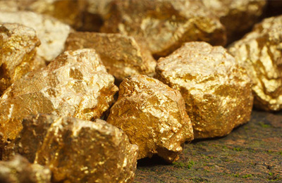 Gold ore crushing & processing